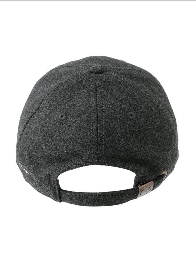 MADISONBLUE キャップ パールビーズ グレー 新品未使用品ショッパー付