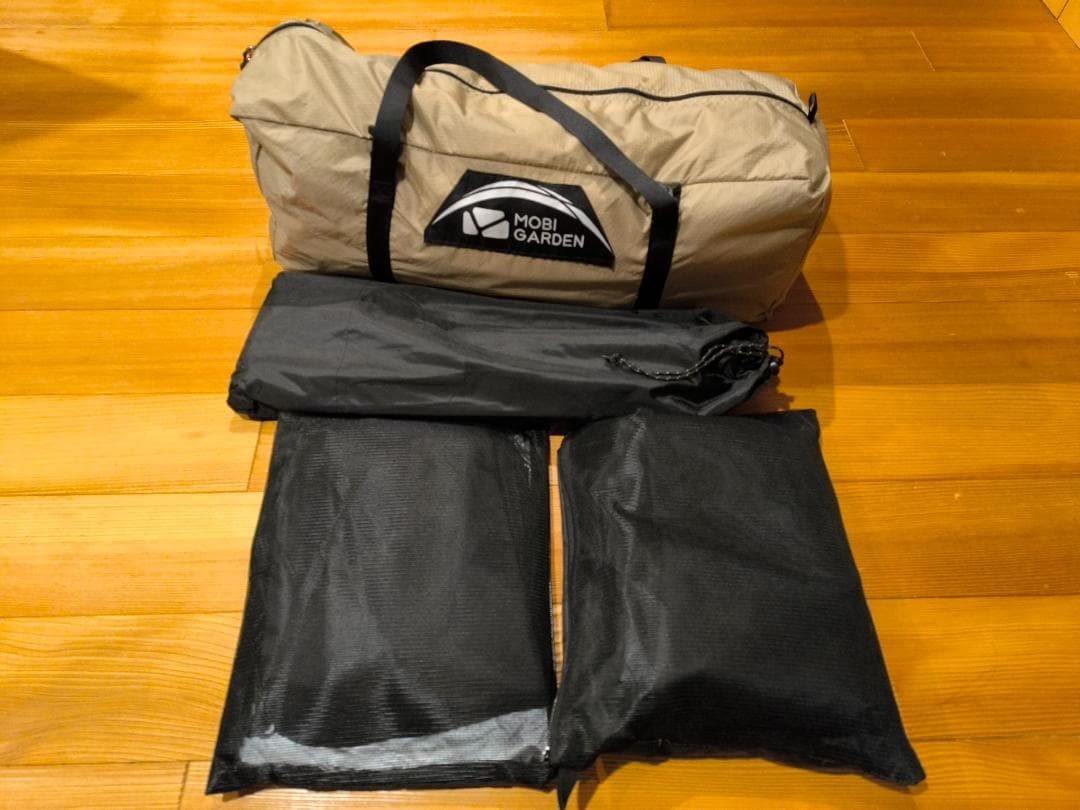 モビガーデン COMMANDER 160 コマンダー グランドシート、ルーフ付