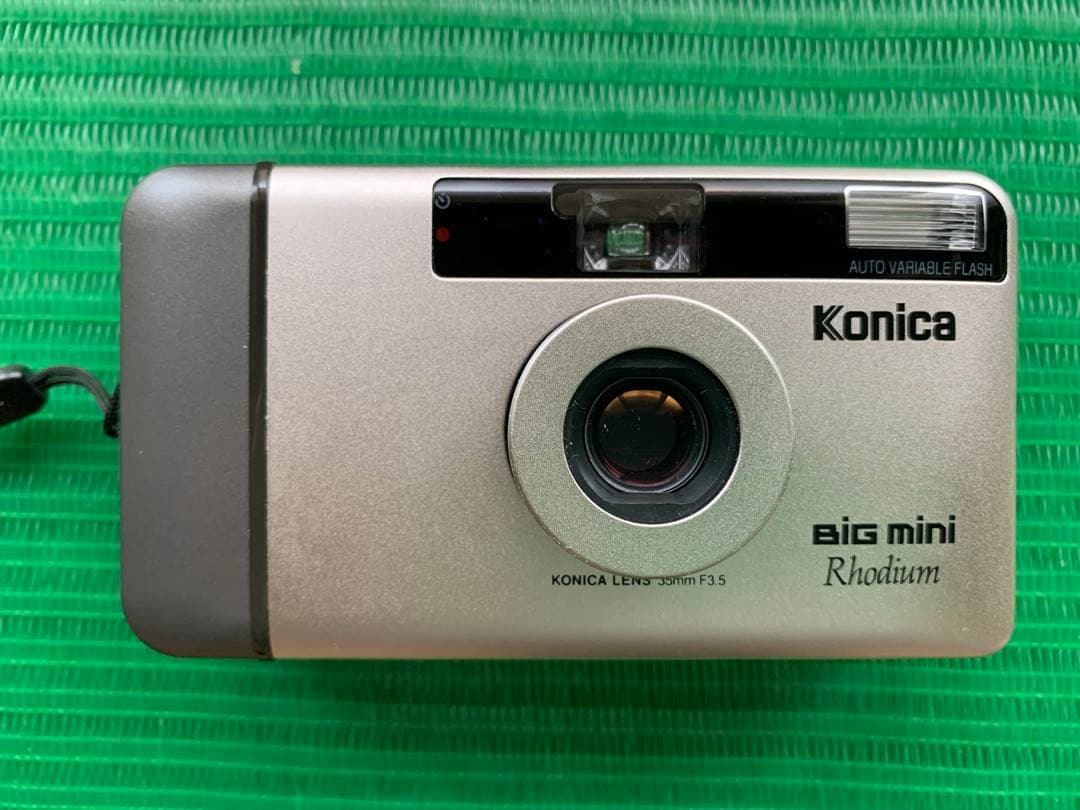 Konica BiG mini Rhodiumビック ミニ ロジウム ケース箱付 - メルカリ