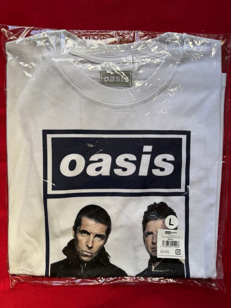 oasis live '25 Tシャツ Lサイズ