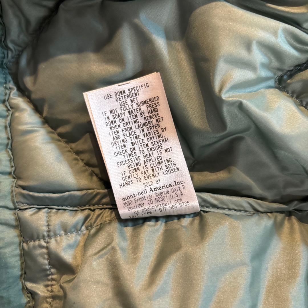 montbell ネージュダウンパーカー LーR 水色 希少カラー - メルカリ