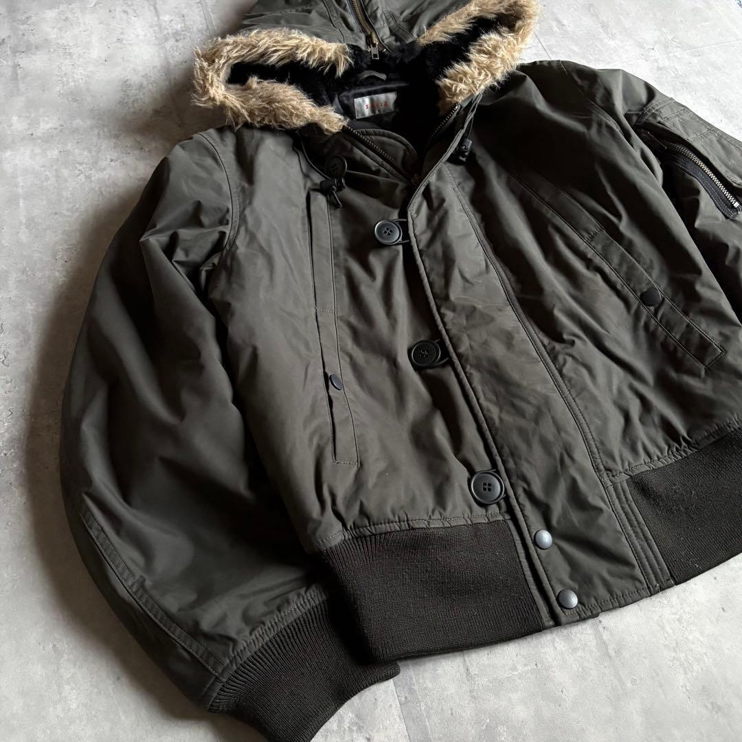 00s vintage】N-2B フライトジャケット ファー付き 短丈 y2k - メルカリ