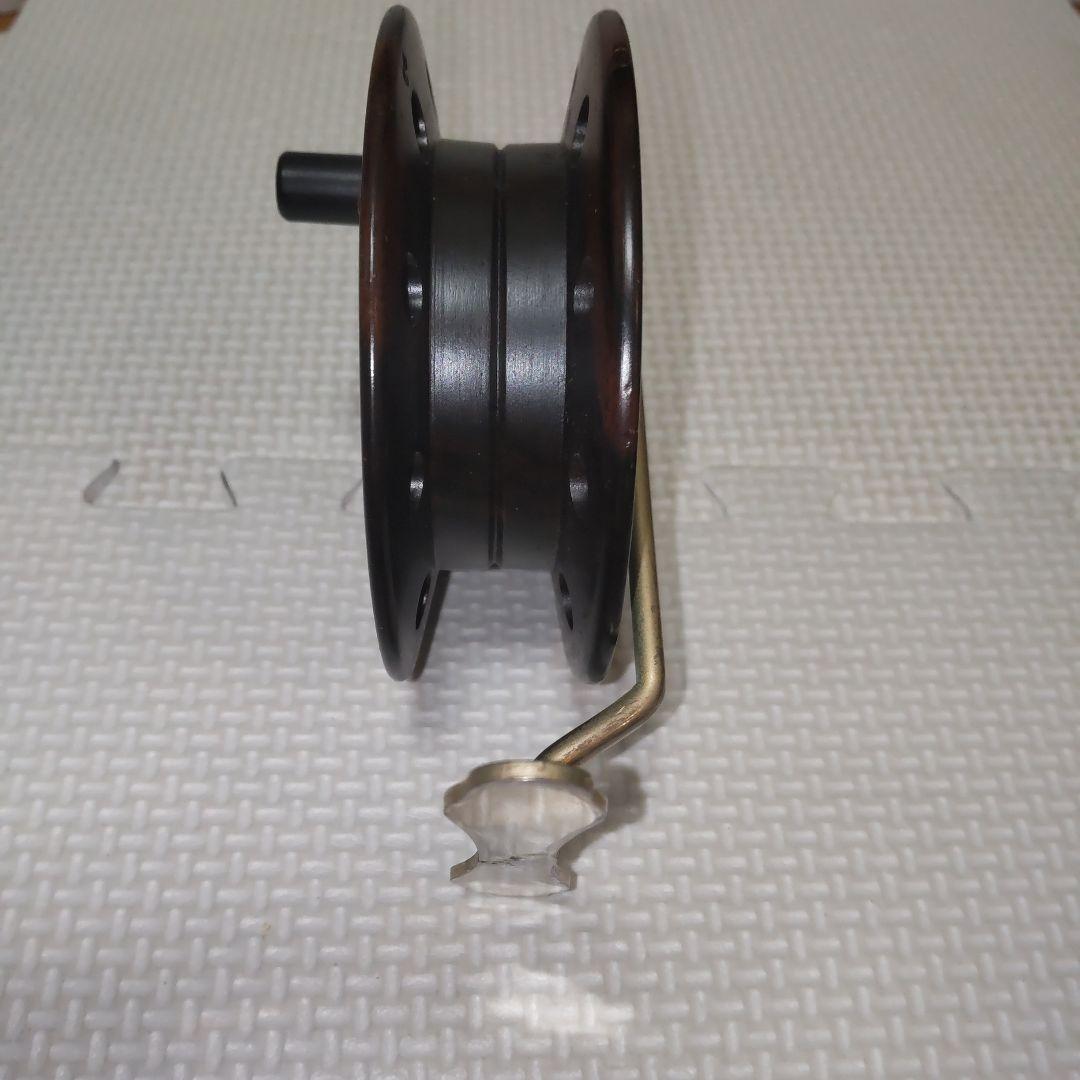 サクラ 大江戸リール 黒檀製 金色足付 85型|mercariメルカリ官方指定