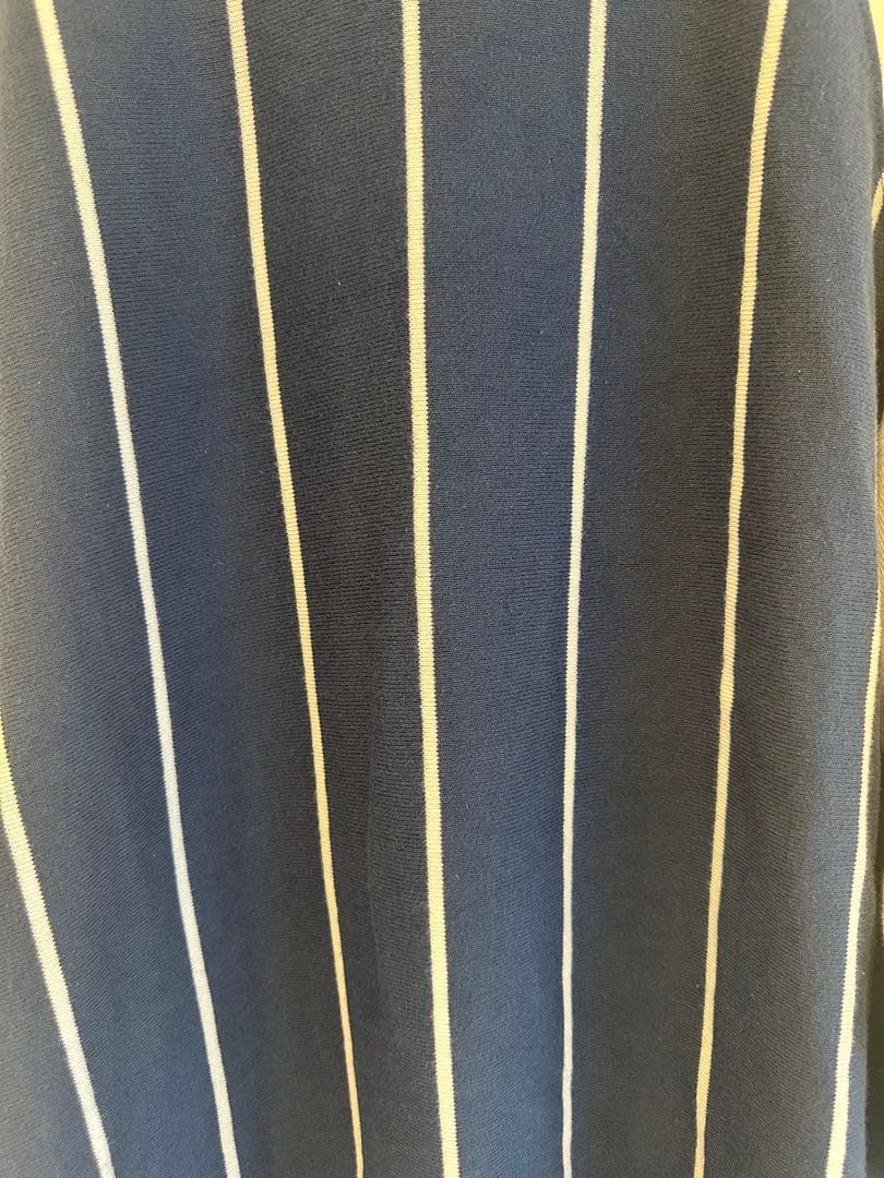 スケートボード Supreme Stripe Raglan L/S Top \"Navy\"