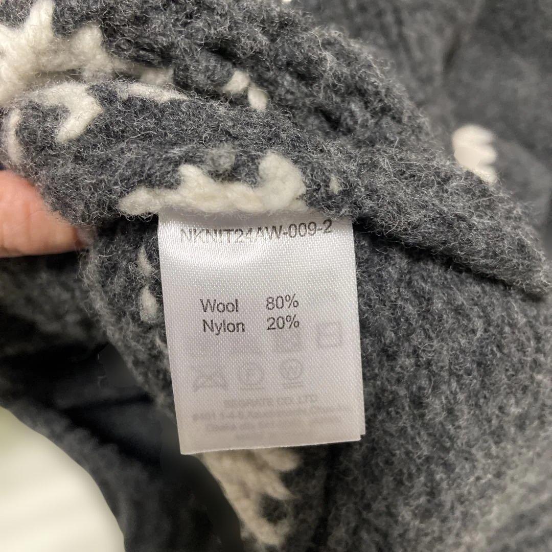 NKNIT Heartpatternknitハートパターンニット - メルカリ