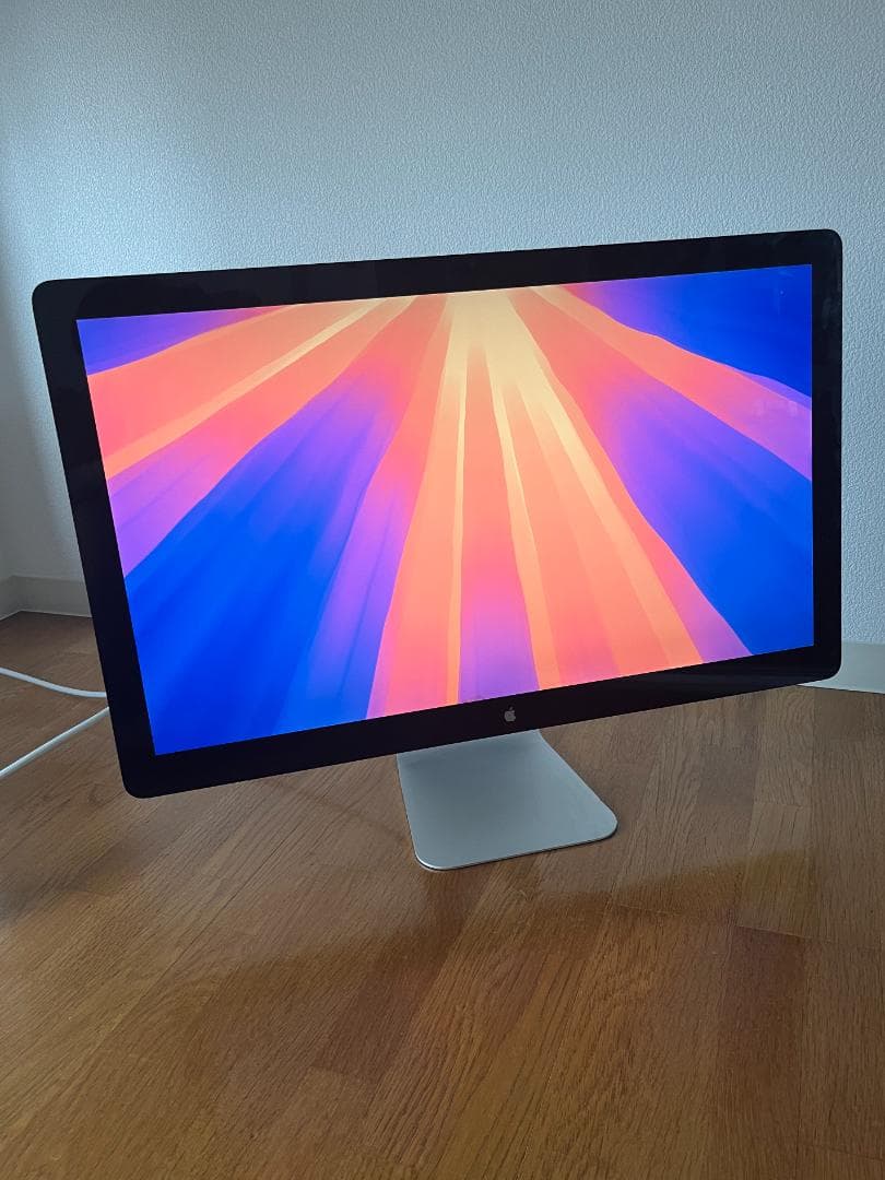 ディスプレイ・モニター本体 Apple Thunderbolt Display / MC914J/A Cinema Display Apple Thunderbolt MC914J/A A1407 中古 27インチ液晶
