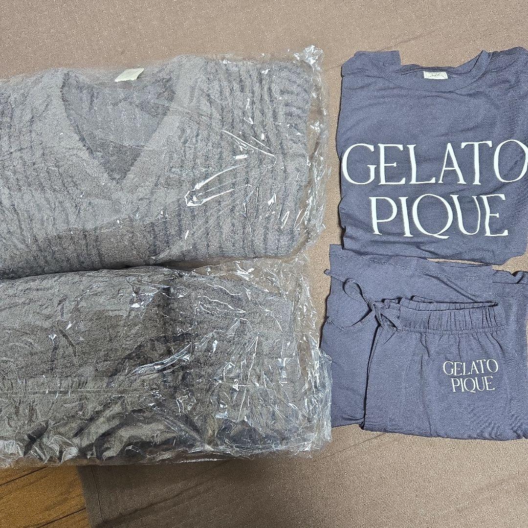 2025GELATO PIQUE グレー ルームウェアセット - メルカリ