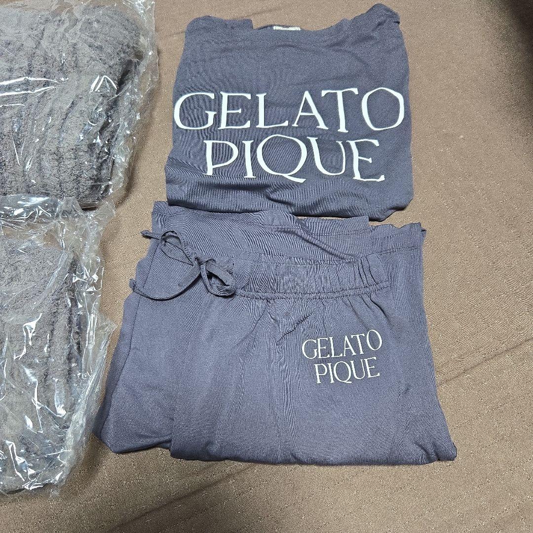 2025GELATO PIQUE グレー ルームウェアセット - メルカリ