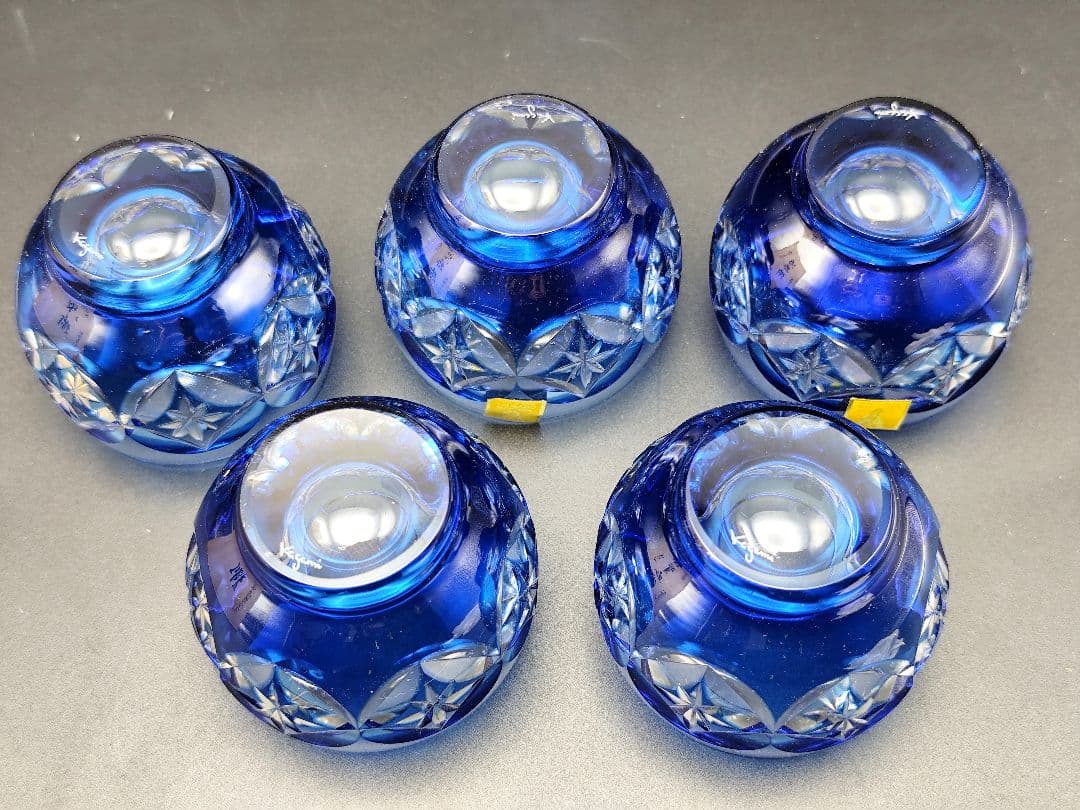 定価86350円？未使用☆カガミクリスタル 酒器揃（切子 江戸切子 薩摩