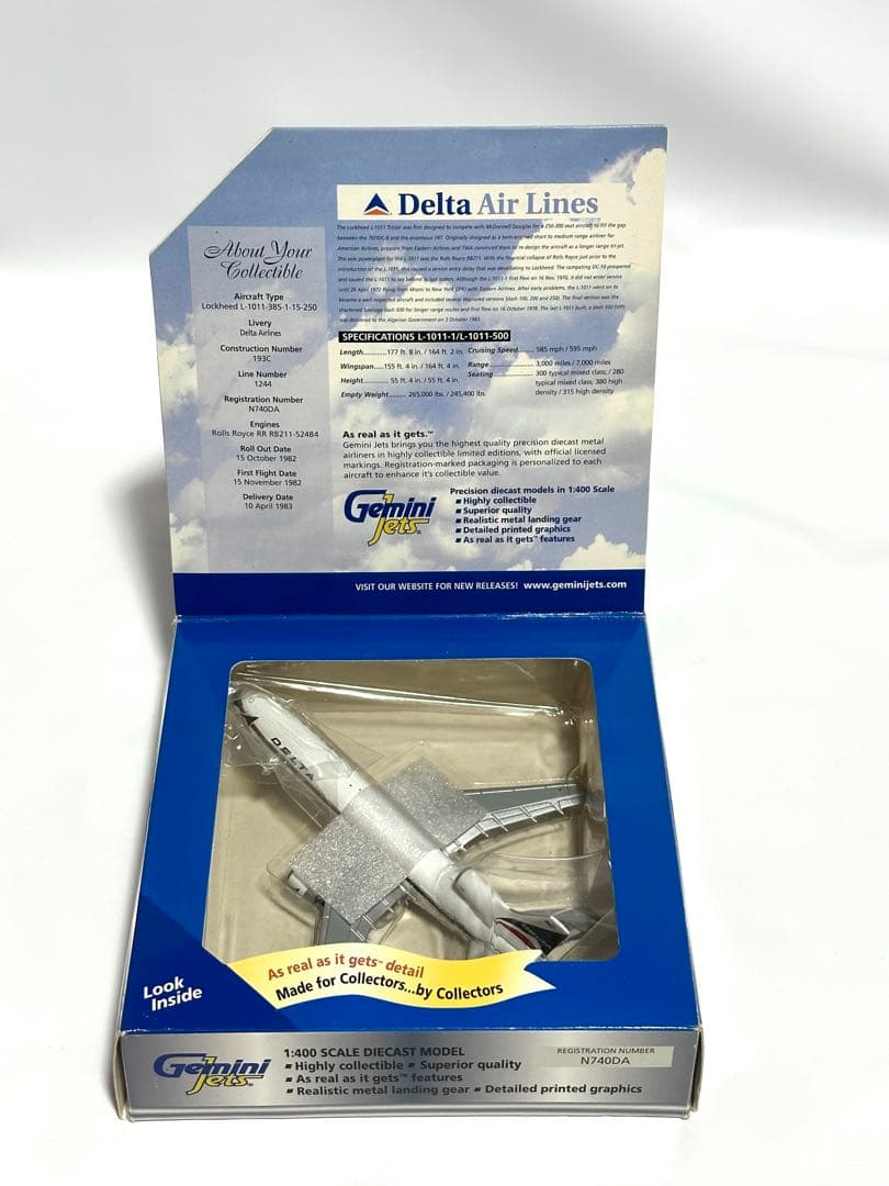 Gemini Jets 1/400 デルタ航空 L-1011 トライスター - メルカリ
