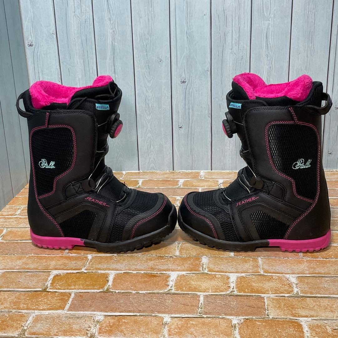 STELLA FEATHER ステラ 24.5 レディース スノボー - メルカリ