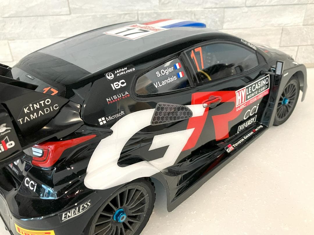 タミヤ RCボディ GRヤリス WRC2024 ラリーモンテカルロ オジェ - メルカリ
