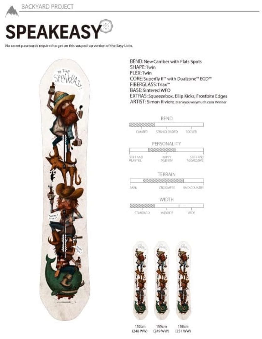 Burton Speak Easy 限定150本 - メルカリ