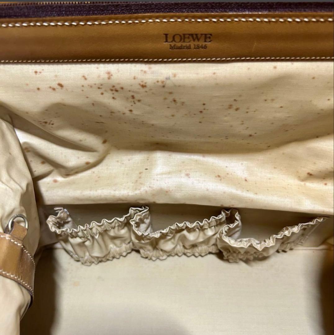 LOEWE ロエベ ドクターバッグ ボストンバッグ モノグラム ヴィンテージ