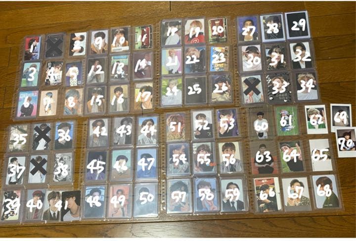 BTS テヒョン テテ トレカ ミニフォト 51枚まとめ売り