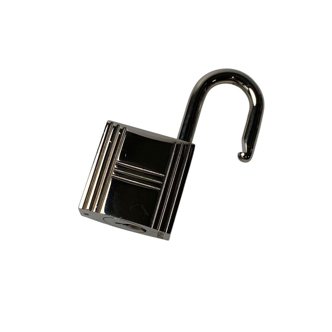 エルメスHERMES カデナ 南京錠 鍵2本 シルバー #114.