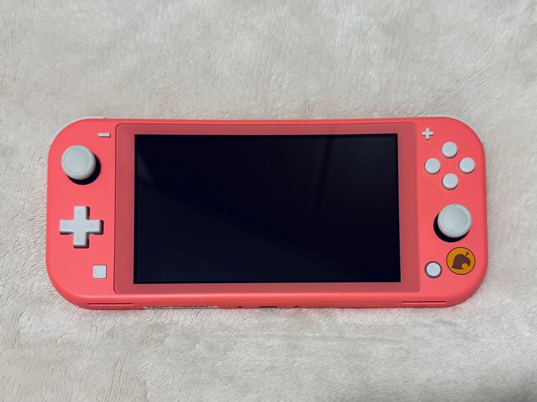 Nintendo Switch Lite あつまれ どうぶつの森デザイン ピンク