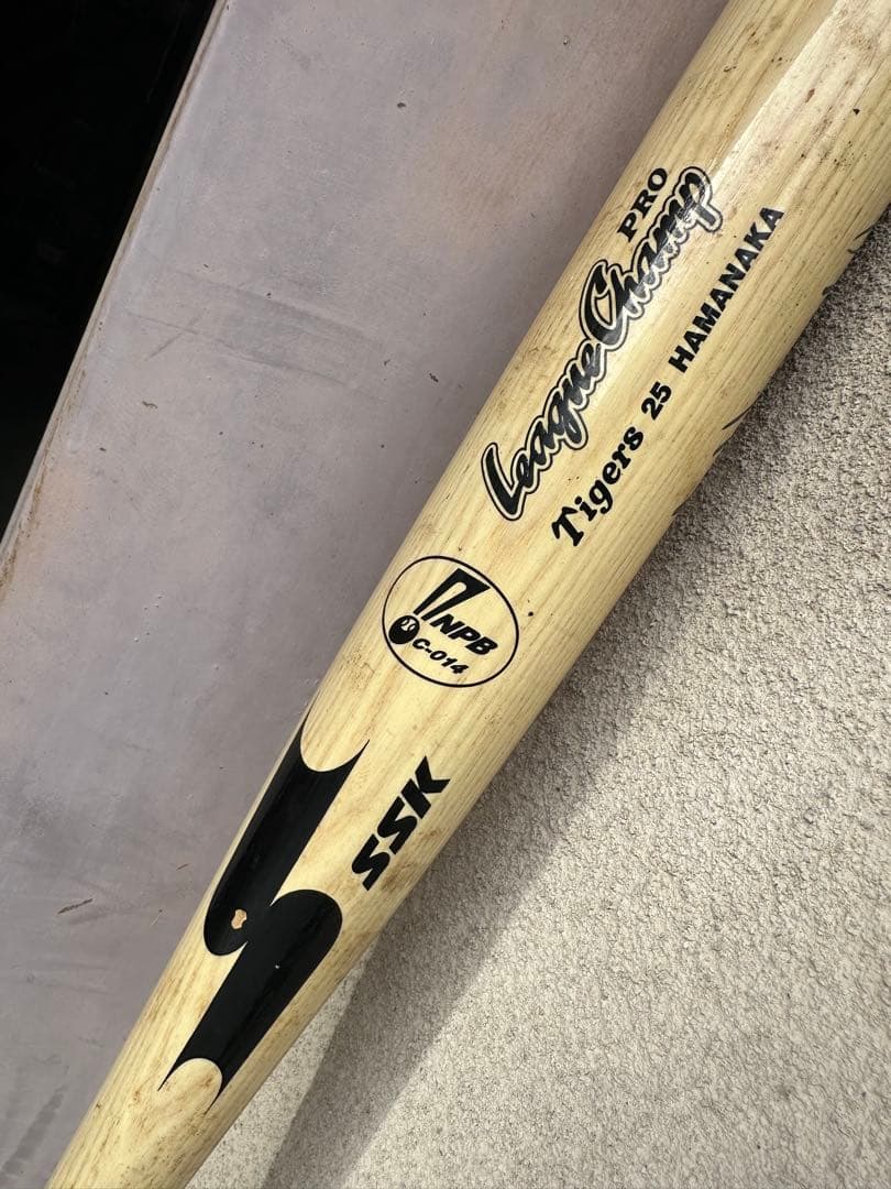 SSK League Champ 元阪神 安藤？の直筆サイン入り バット - メルカリ