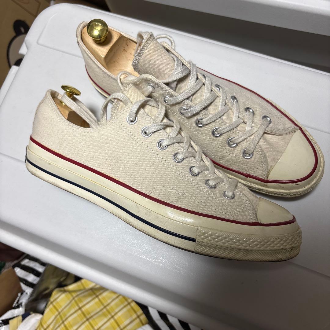 コンバースUSチャックテイラー CT70 28.5cm 生成ホワイト　キナリ