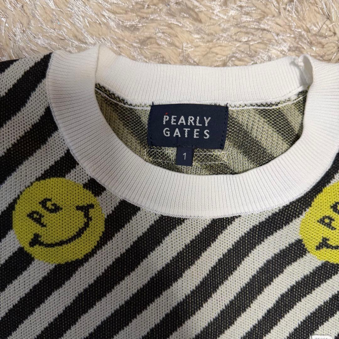 PEARLY GATES ストライプ セーター サイズ1 - メルカリ