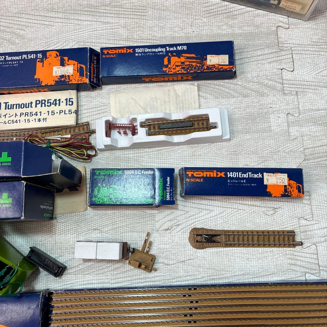 鉄道模型？TOMIX、KATO車両系レール他セット【傷 箱破れ ケース破損あり】