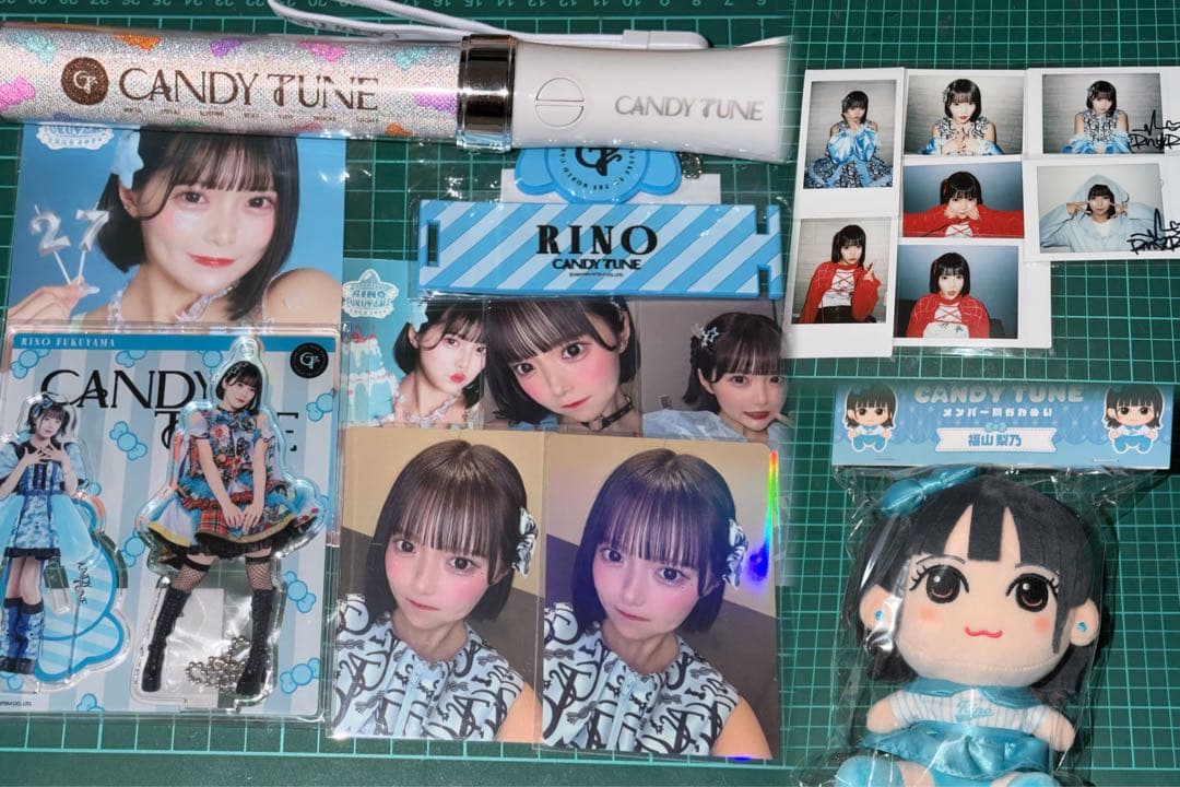 CANDYTUNE きゃんちゅー 福山梨乃 ぬいぐるみ トレカ チェキ アクスタ