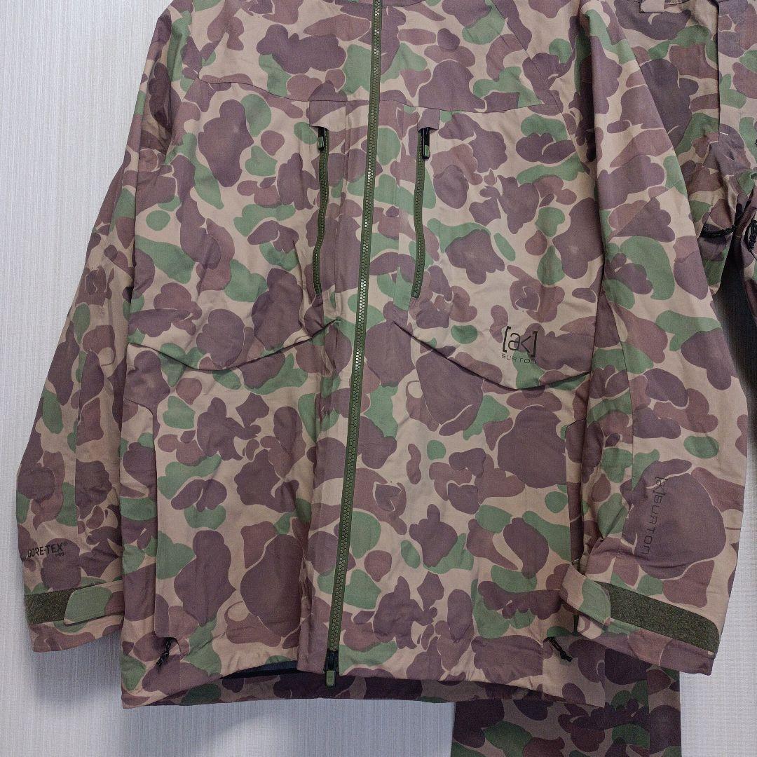 BURTON AK 3L HOVER カモフラ 上下 L - メルカリ