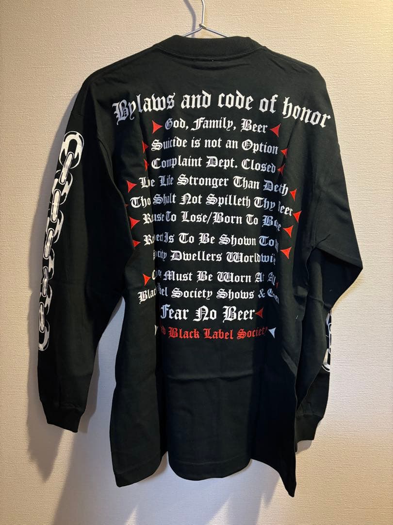 ザックワイルド ブラックレーベルソサエティ来日記念ロングTシャツ 超貴重