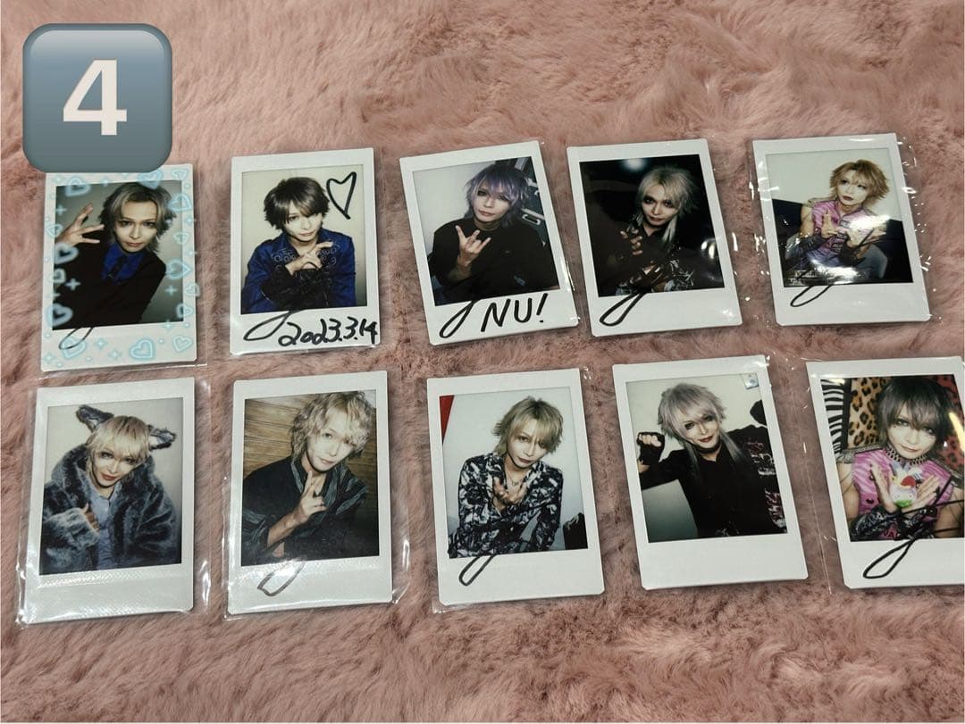 ビバラッシュ 冬也さん チェキ90枚(10枚セット売り可)