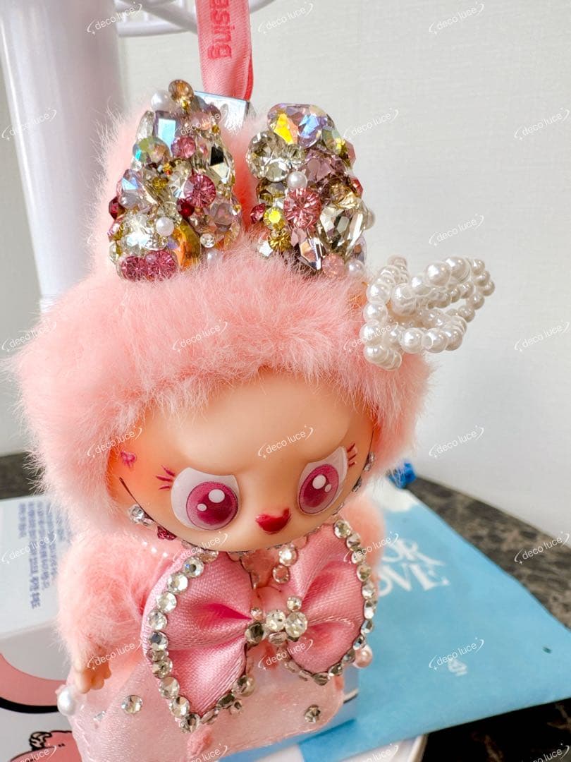 PIN FOR LOVE U スワロフスキー　ラブブ　　モココ MOKOKO