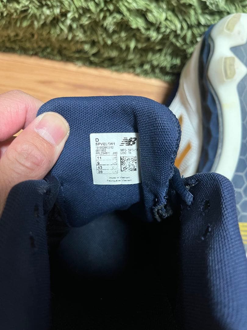 激レア‼︎ニューバランス ポイントスパイク SPVELON1 28.0cm