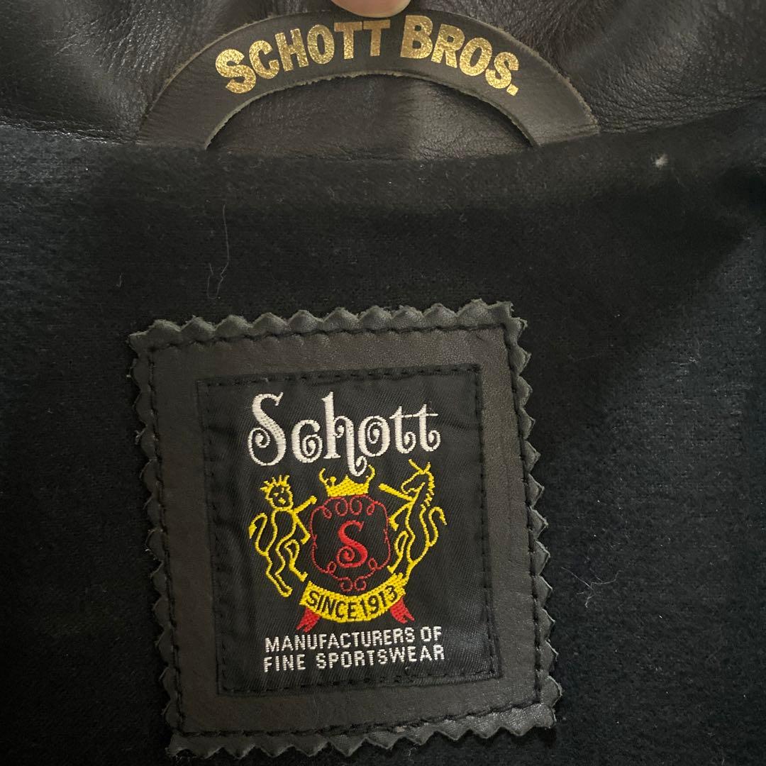 名作 STUSSY Schott ステューシー ショット レザージャケット L - メルカリ