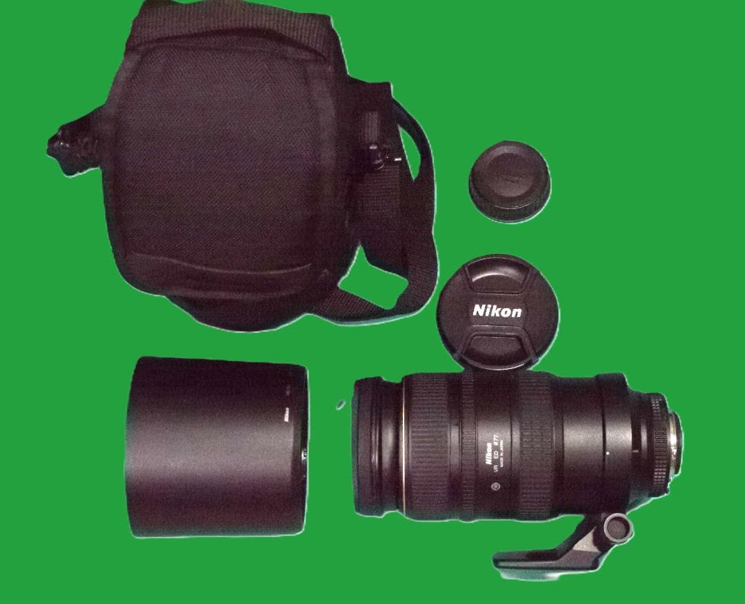 NIKKOR 　80-400mm AF-VR　1：3.5－5.6D ED　美品