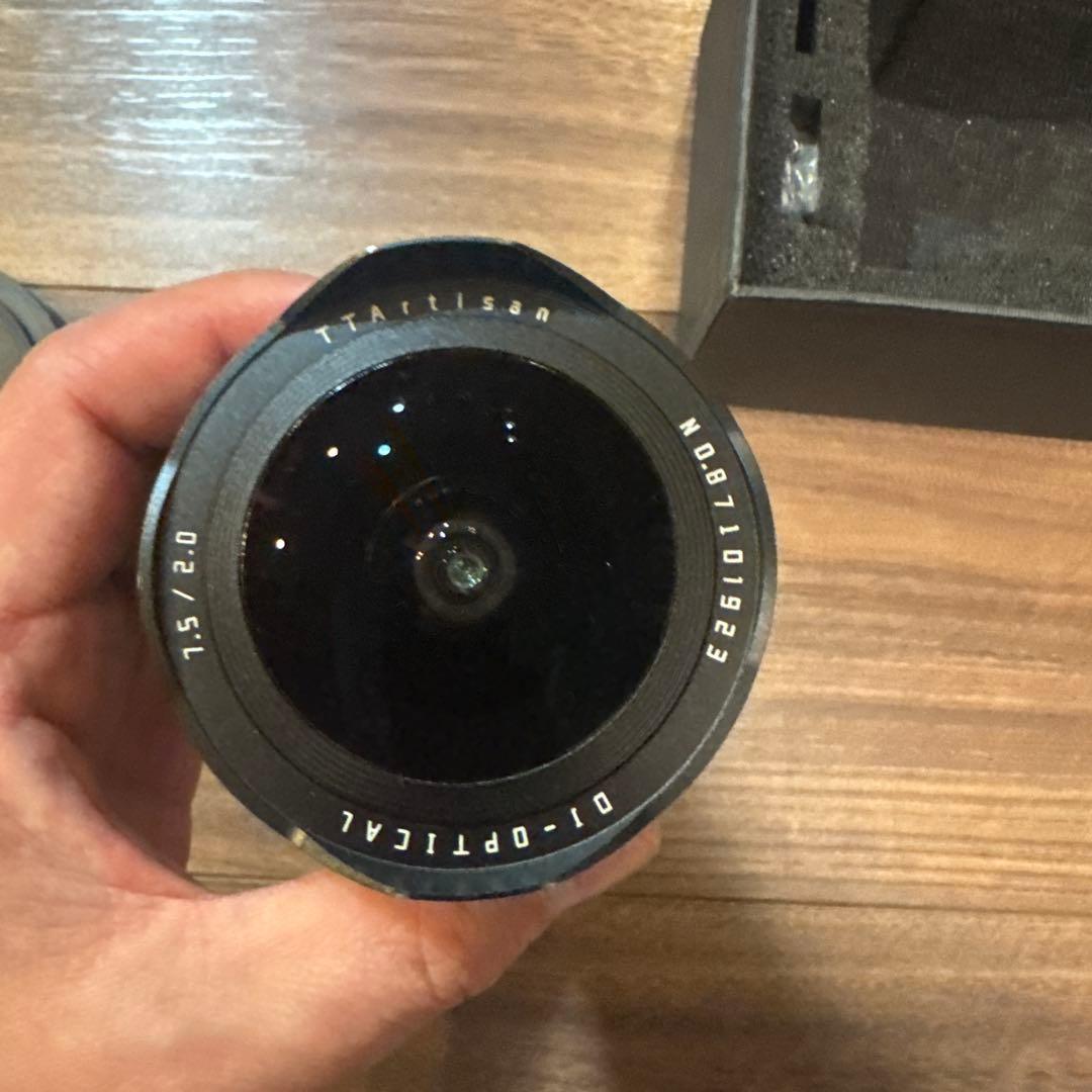 TTArtisan 7.5mm f/2 フィッシュアイレンズ　Lマウント　箱有り
