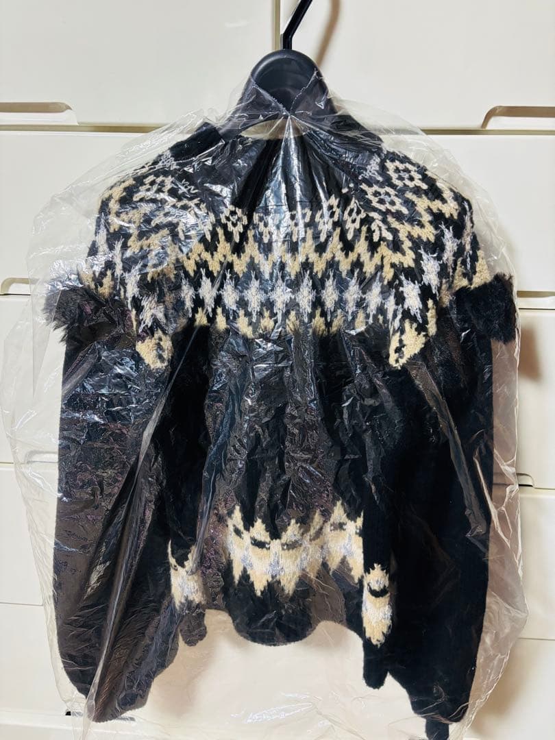 ayucos　　グレースコンチネンタル　ニット　セーター　黒　ファー ayucos様専用 グレースコンチネンタル ニット セーター 黒 ファー