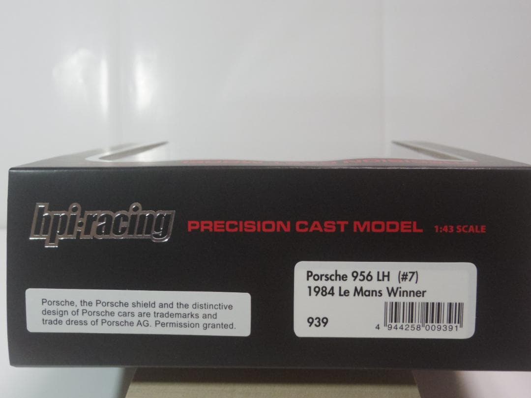 ミニカー Porsche 956 LH #7 1984 Le Mans Winner