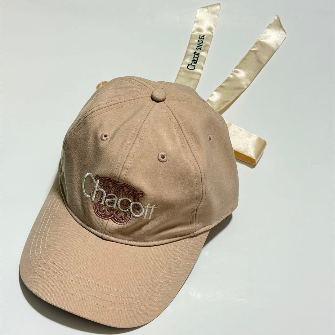 SNIDEL スナイデル Chacot CAP キャップ ピンクベージュ - メルカリ
