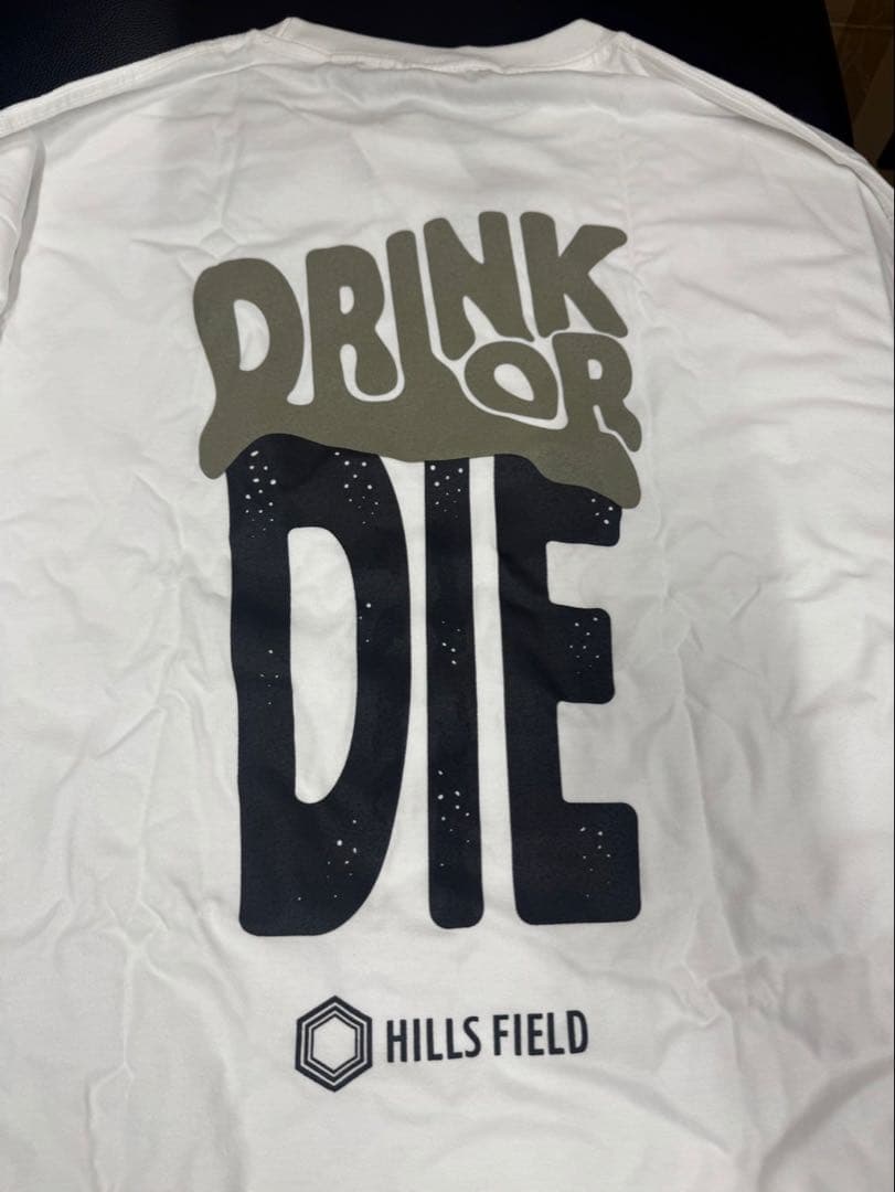 HILLSFIELD 限定 DRINK OR DIE GLASS＋TシャツXL - メルカリ