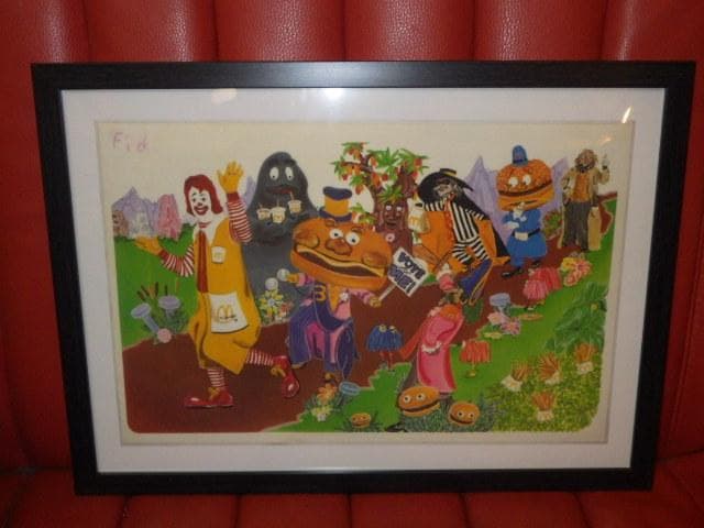 70’S★McDonald's★壁掛け★ポスター★37★ビンテージ★マクドナルド マクドナルド 看板 ポスター 雑貨 ストアディスプレイ ビンテージ