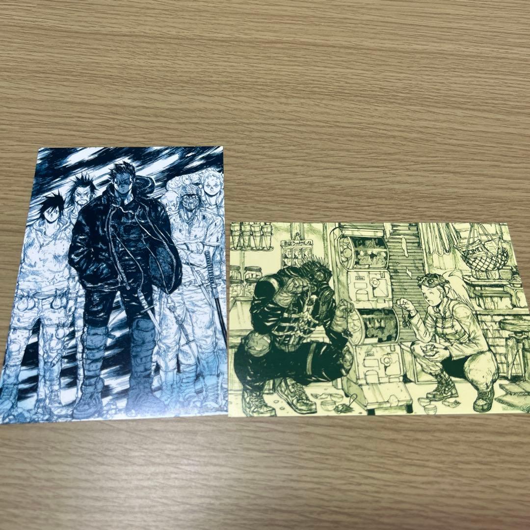 ドロヘドロ原画展 ポスターカードセット15枚セットおまけ5枚&入場特典