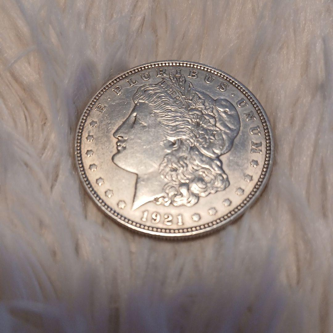 1921 モルガン・ダラー銀貨 - メルカリ