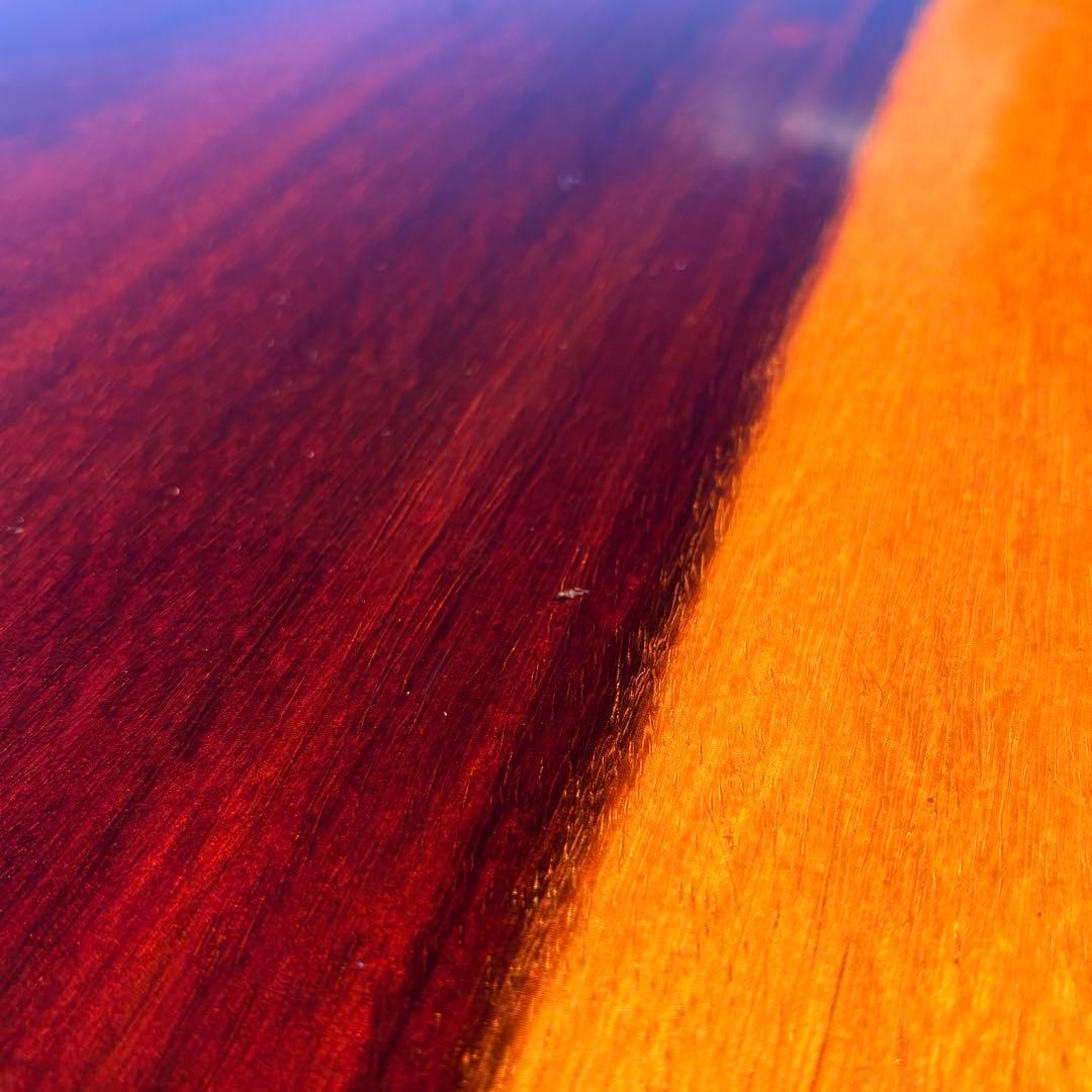 希少 紫紫檀 （アフリカンパドゥーク）座卓 和室 テーブル - メルカリ