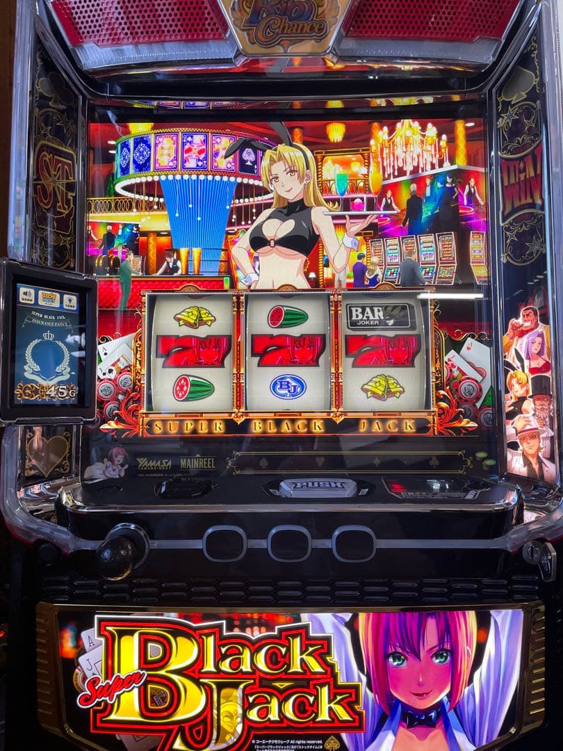 カービィ　引取・データカウンター対応ユニット付き　Lブラックジャック