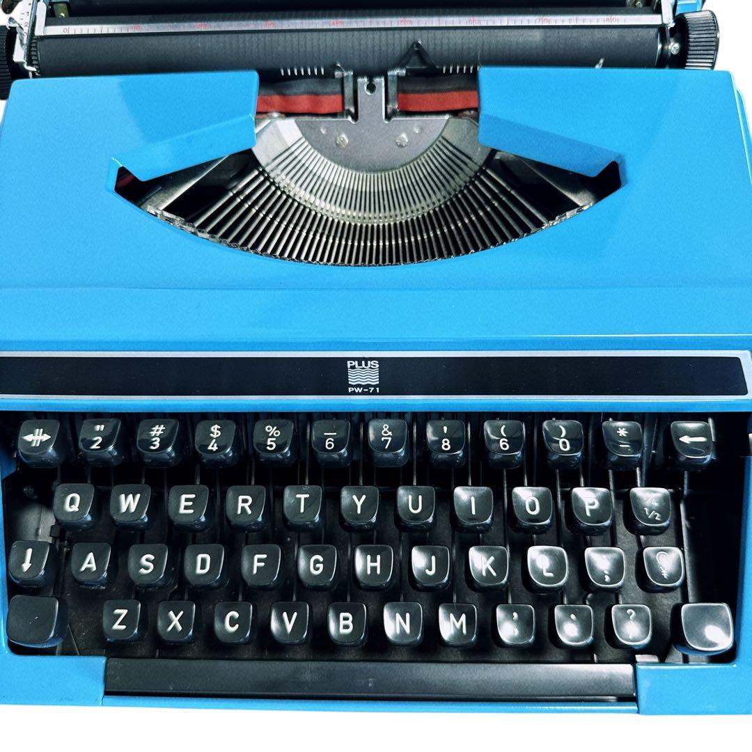 昭和レトロ プラス株式会社 タイプライター pw-71 - メルカリ