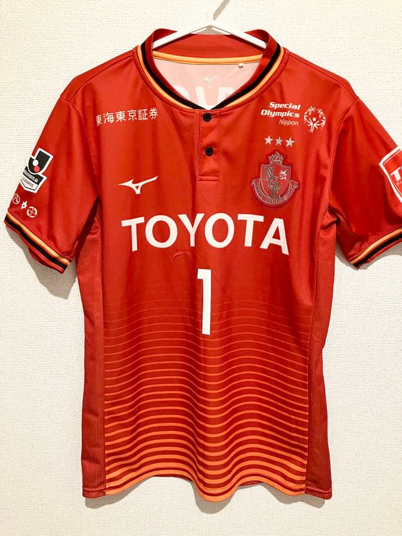 名古屋グランパス 楢崎正剛選手 25th記念ユニフォーム 1番 - メルカリ