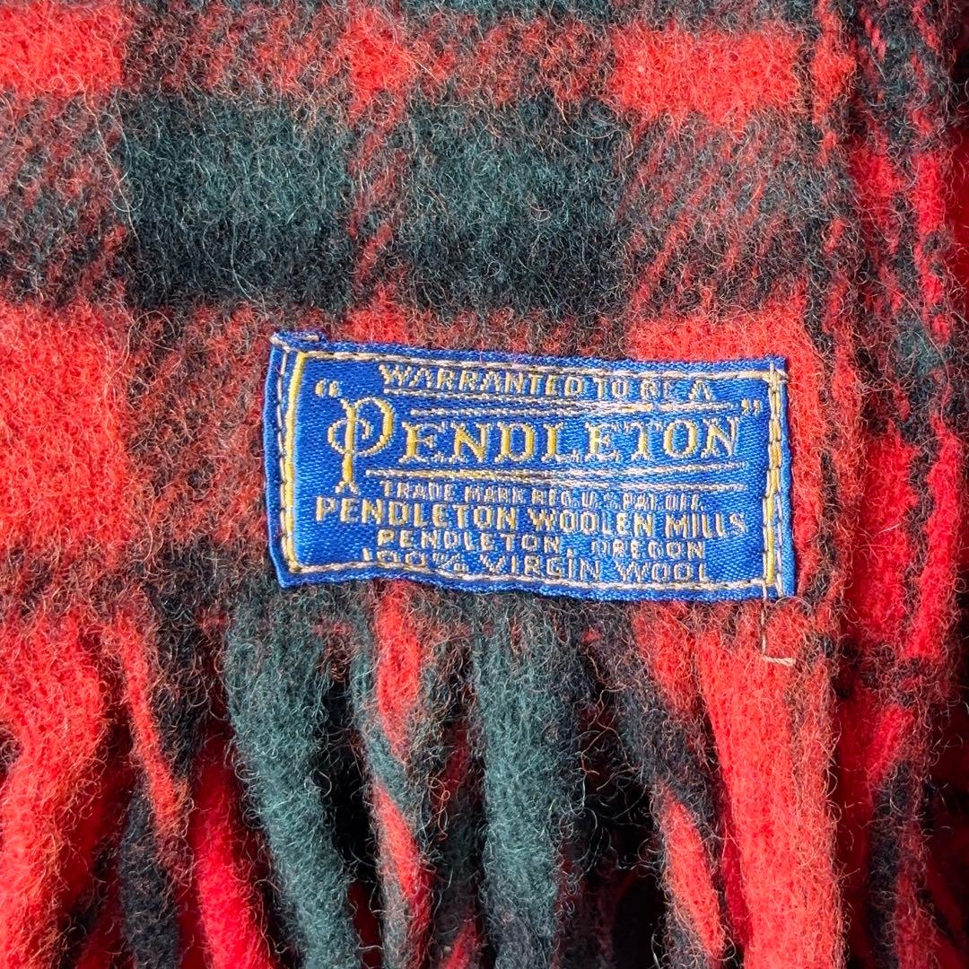 50s PENDLETON ウール ブランケット ビンテージ ペンドルトン - メルカリ