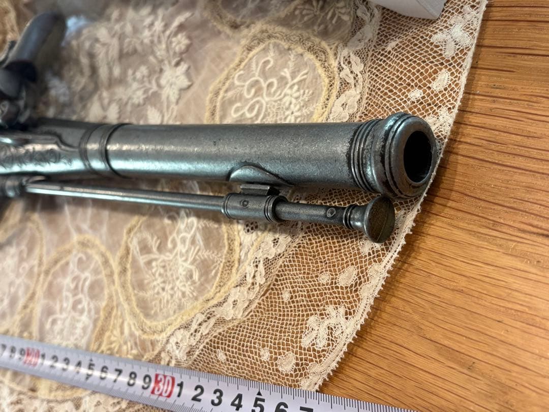 レプリカ デリンジャー フィラデルフィア モデルガン 火薬入れ4点