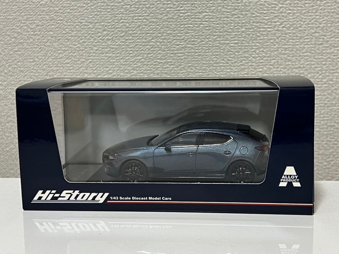 マツダ MAZDA3ファストバック1/43ミニカー ポリメタルグレー - メルカリ