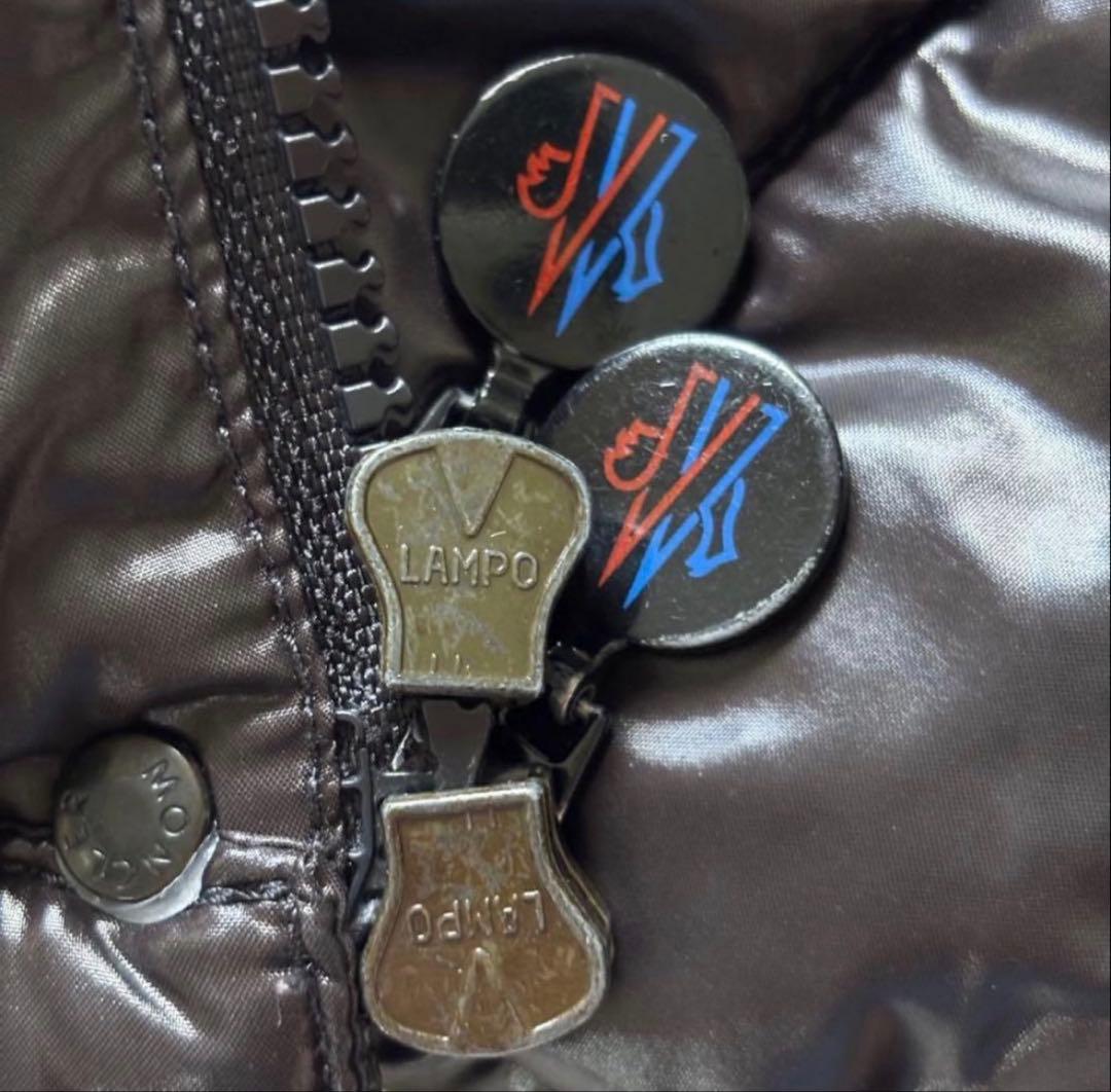 MONCLER EVE イブ ダウンジャケット バイカラー 1 ワッペン - メルカリ