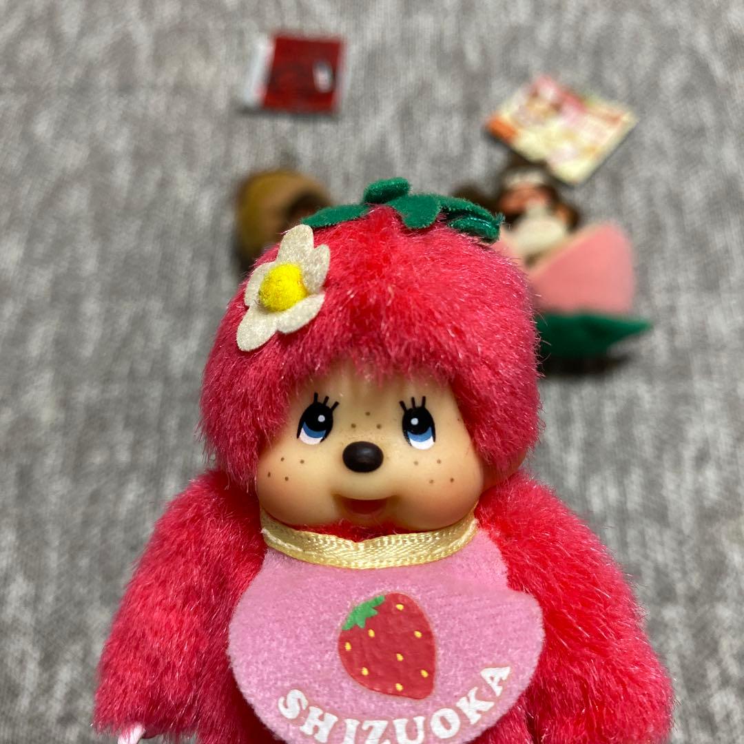 レア】モンチッチ ベビチッチ ご当地 静岡 岡山 大阪 ストラップ